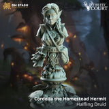 Halfling Druid (Cordelia the Homestead Hermit) Bust  by DM Stash