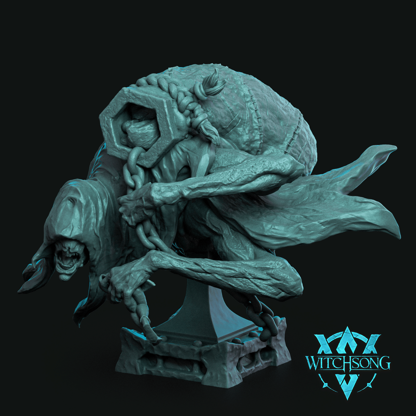 Corpse Harvester Bust by Witchsong Miniatures