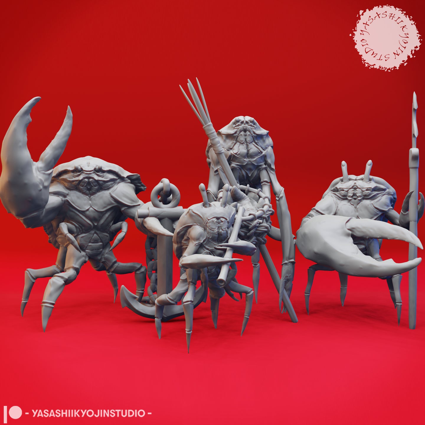 Crabfolk Bundle by Yasashii Kyojin Studios