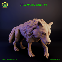 Cragmaw Wolf #2 by The Toadstool Weaver