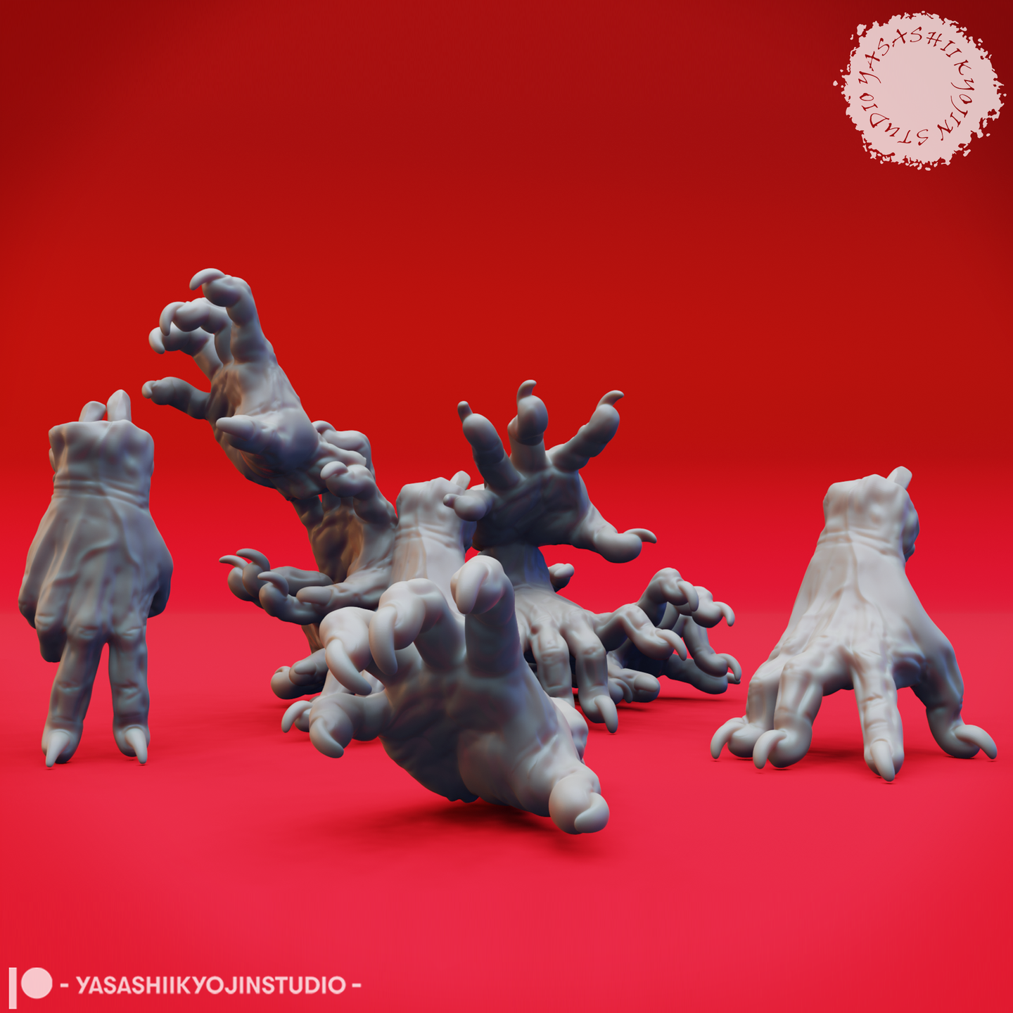 Crawling Claw Bundle by Yasashii Kyojin Studios