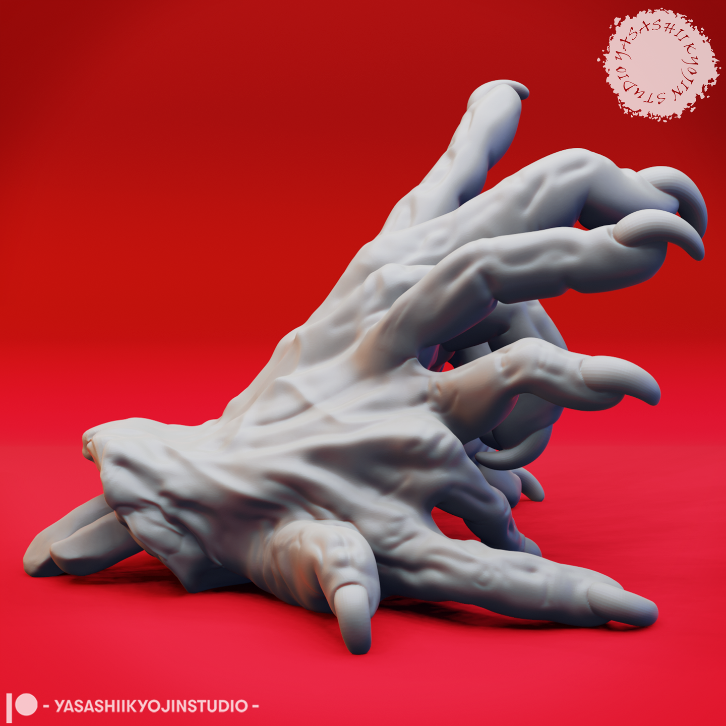 Giant Crawling Claw 01 by Yasashii Kyojin Studios