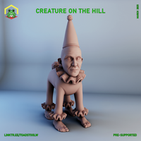Creature on the Hill by The Toadstool Weaver