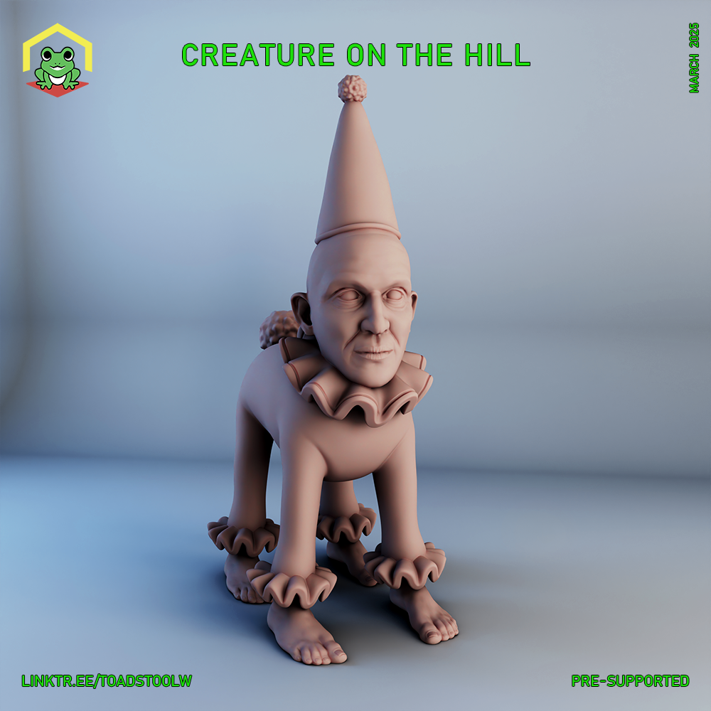 Creature on the Hill by The Toadstool Weaver