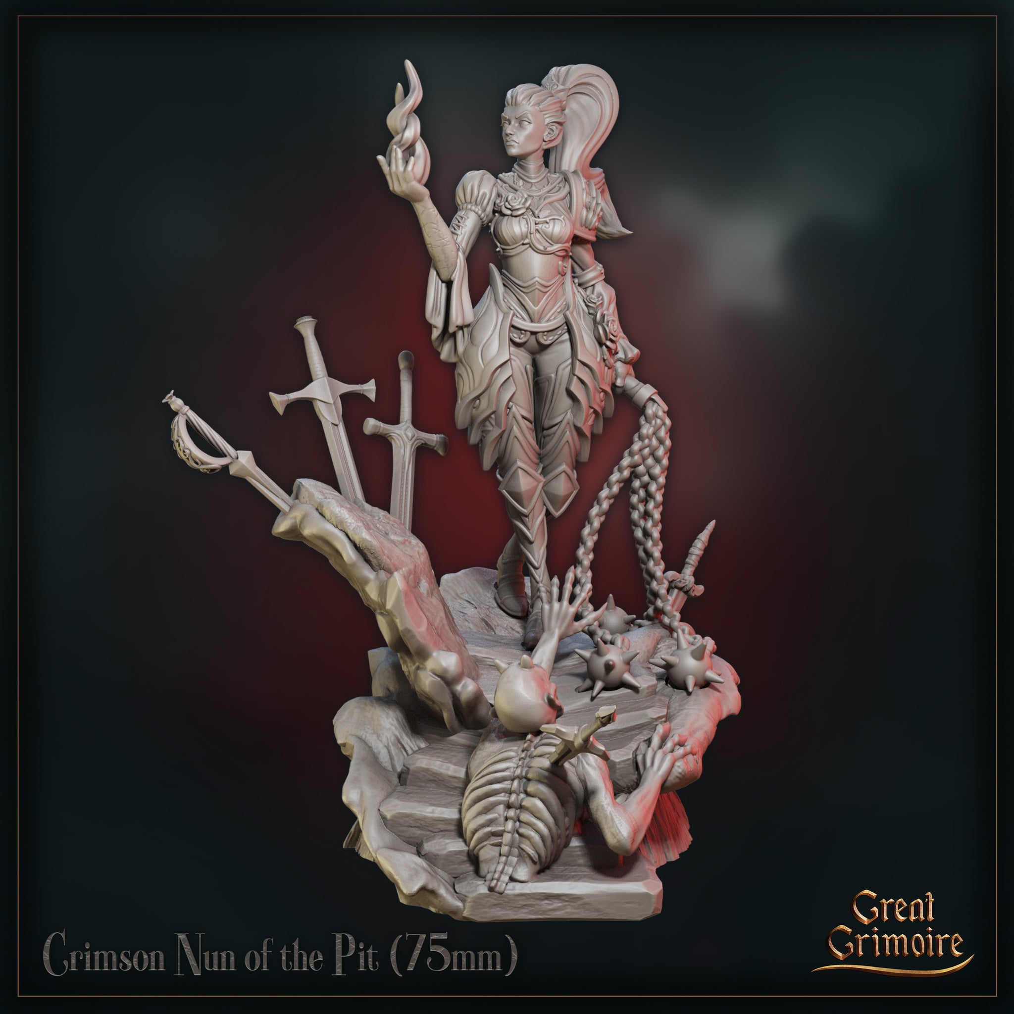 Crimson Nun of the Pit by Great Grimoire