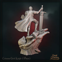 Crimson Oath Knight by Great Grimoire