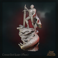 Crimson Oath Knight by Great Grimoire