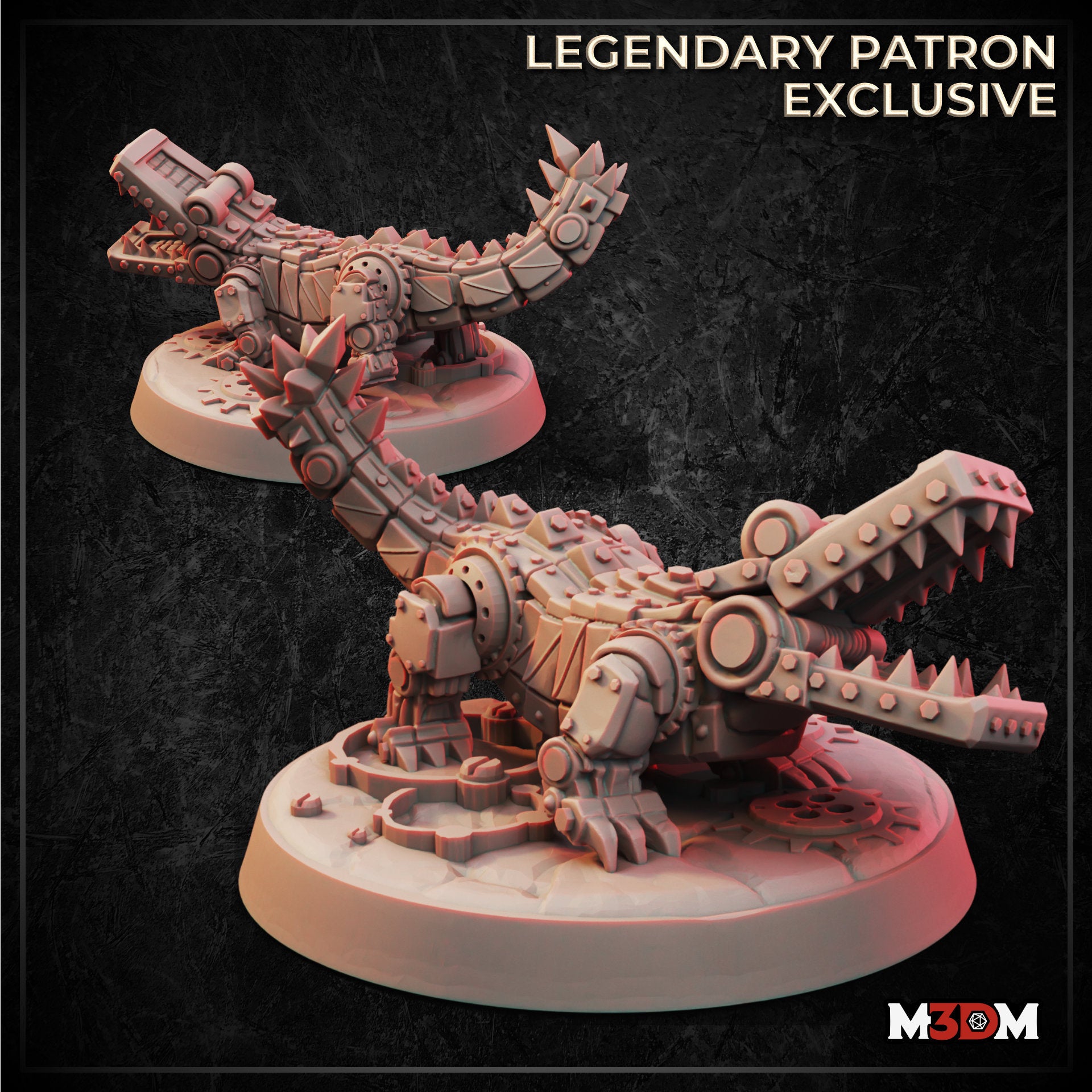 Crocodile Construct by Mia Kay M3DM