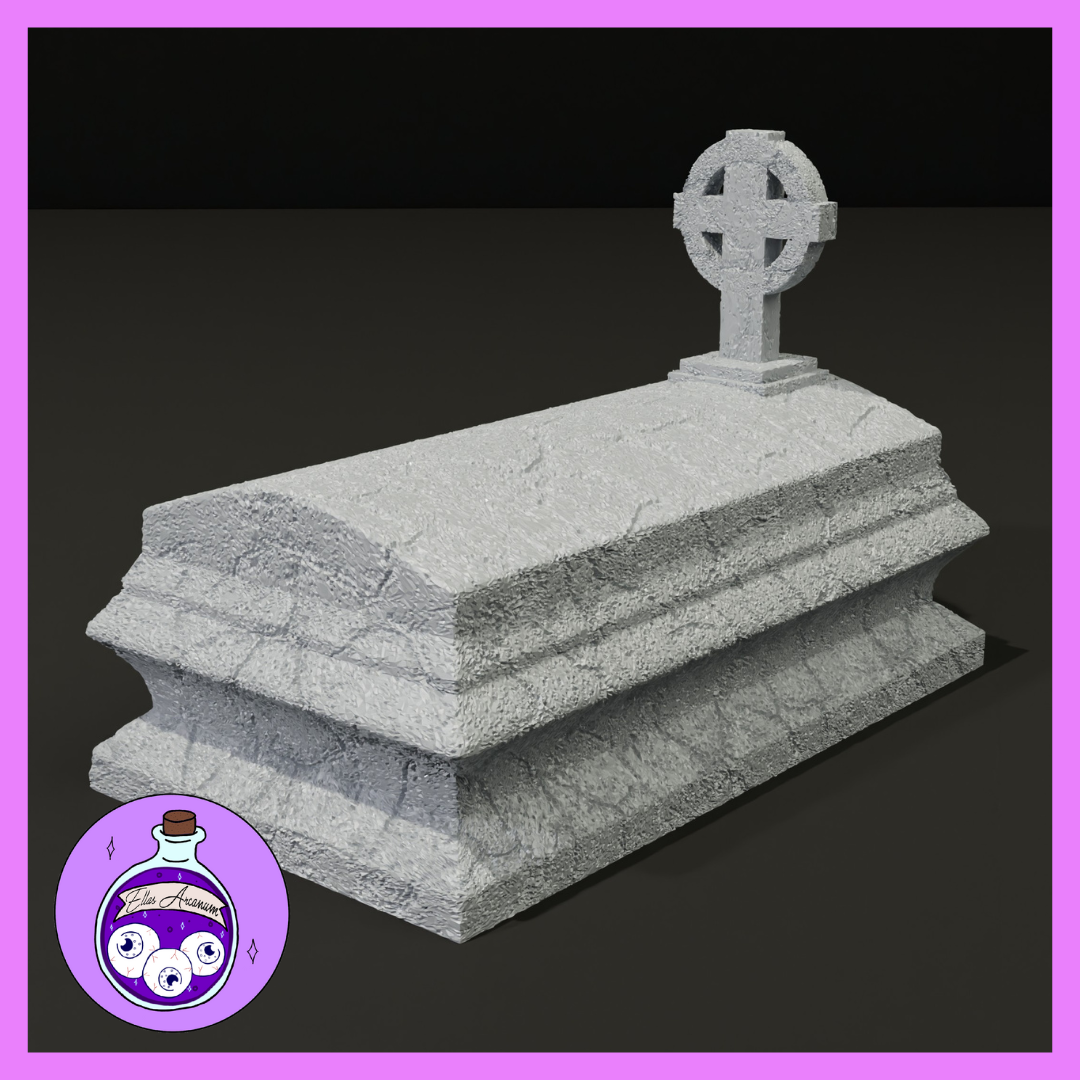 Tomb w/Cross by Ella's Arcanum
