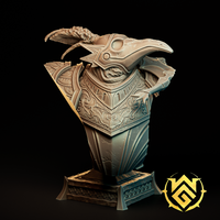 Crowknight Bust by The Witchguild