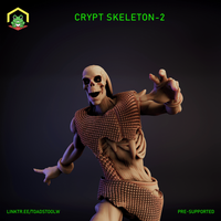 Crypt Skeleton 2 by The Toadstool Weaver