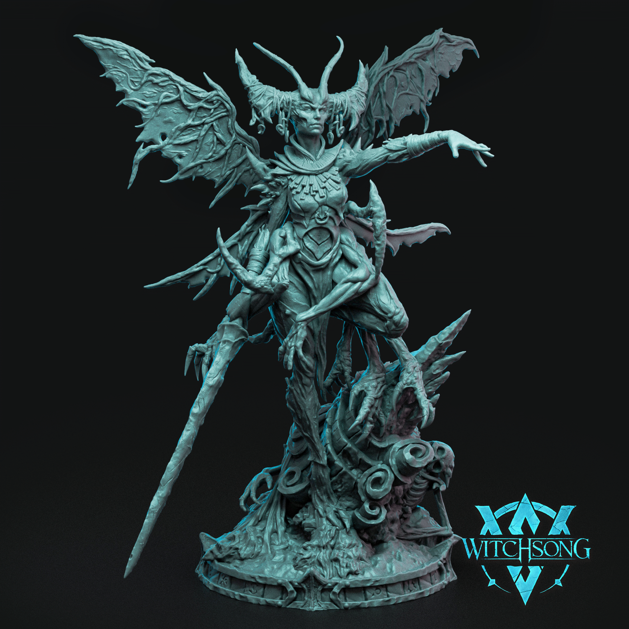 Cryptid Queen by Witchsong Miniatures