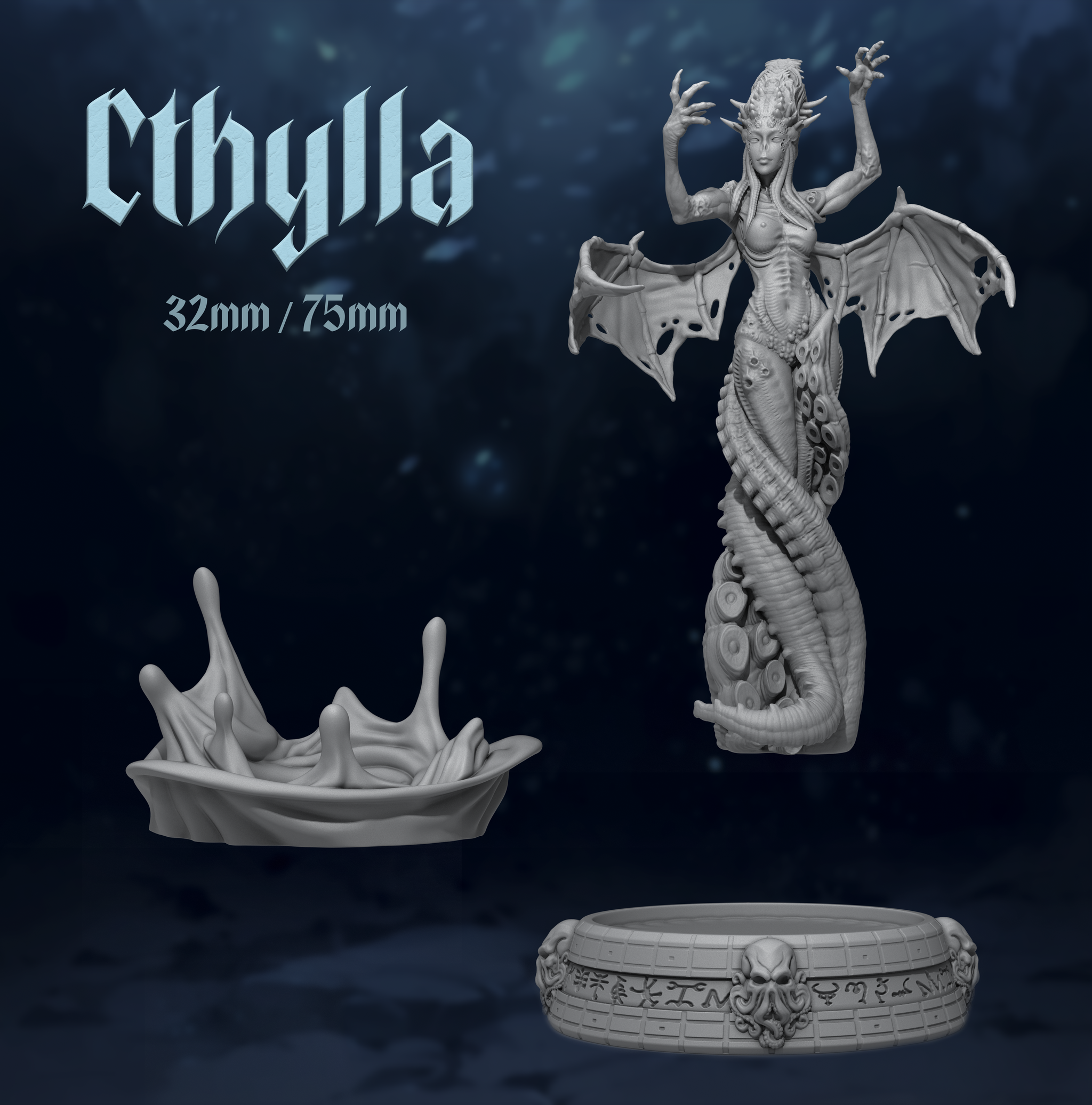 Cthylla Maiden of Cthulhu by Dungeons & Maidens