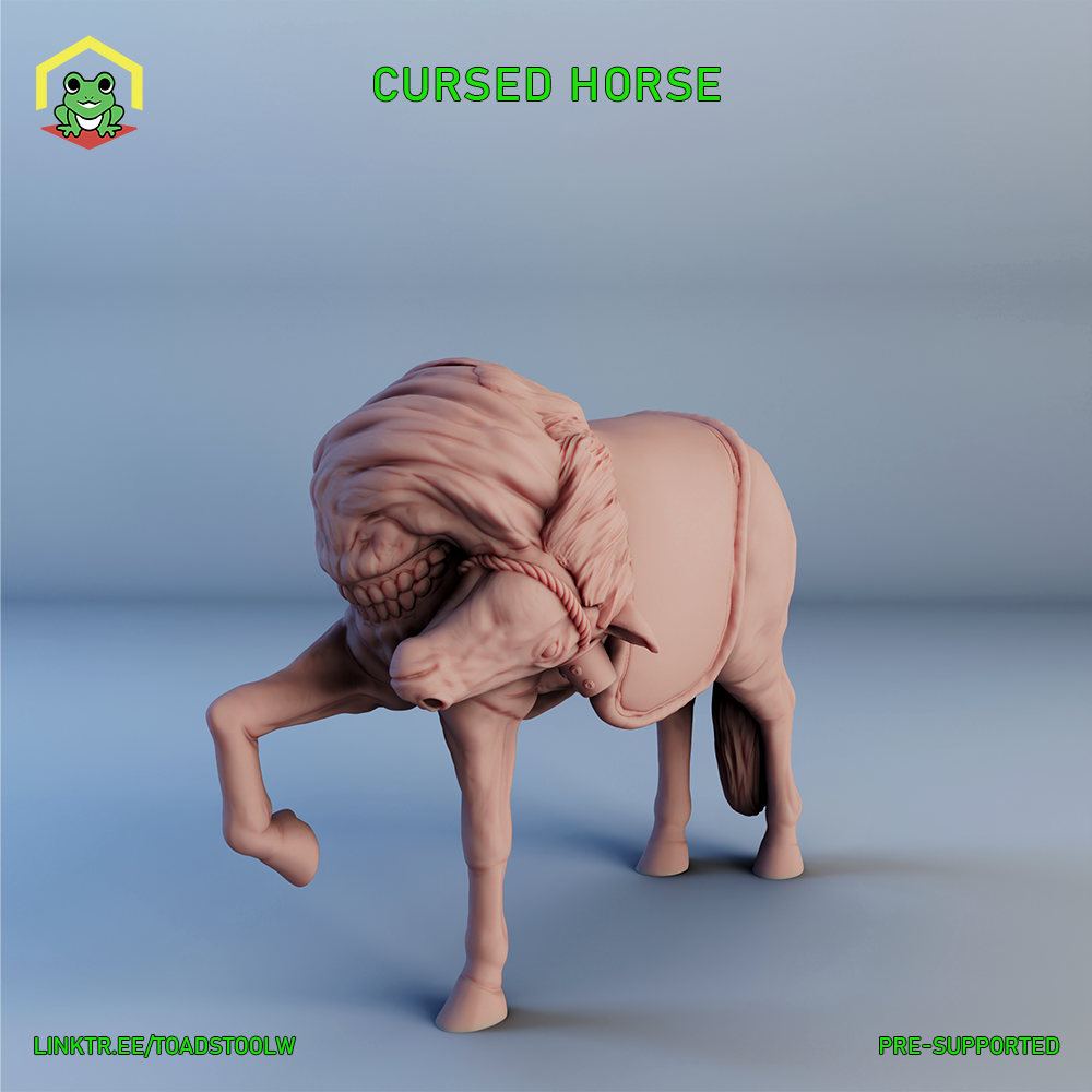 Cursed Horse by The Toadstool Weaver