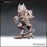 Unpainted resin tabletop miniature