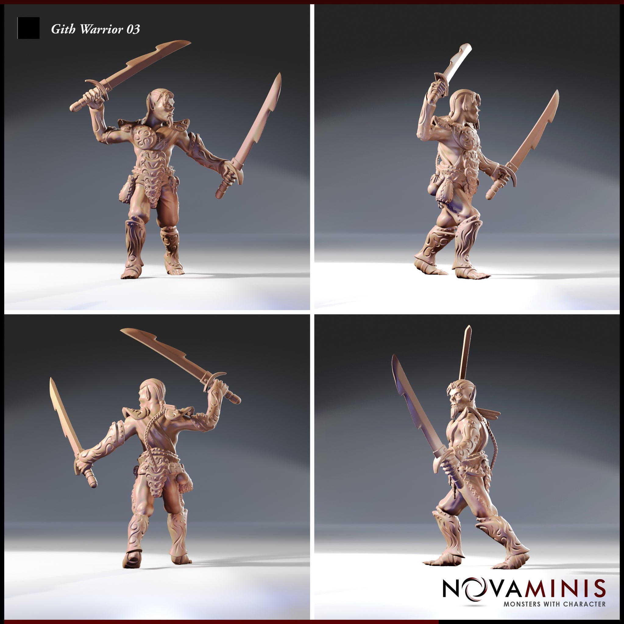 Gith Warrior Bundle by Novaminis