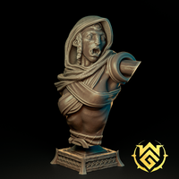 Dagger Dancer Psychic Bust by The Witchguild