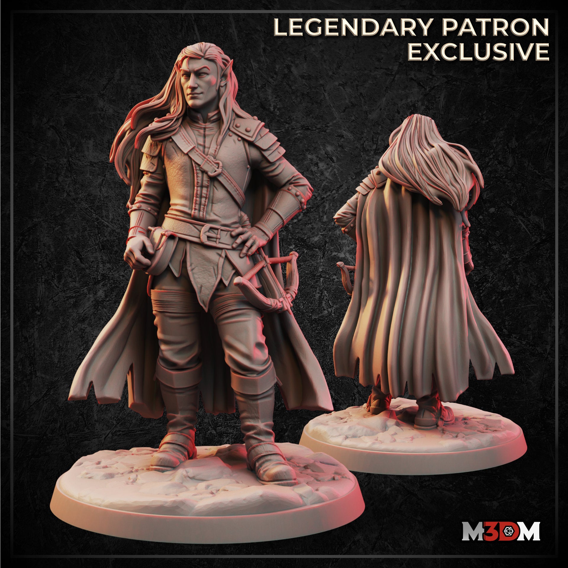 Dark Elf Rogue Assassin by Mia Kay M3DM