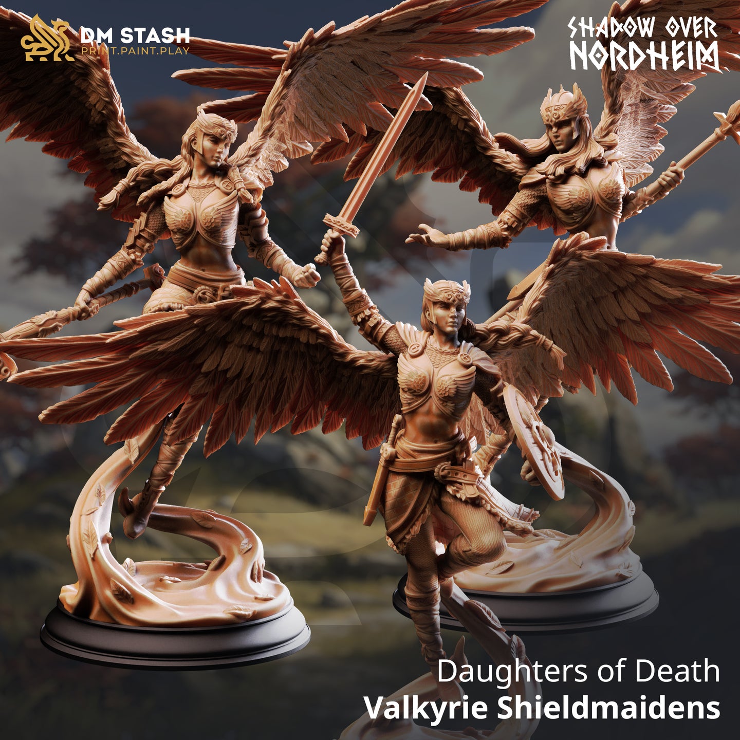 Valkyrie Shieldmaidens - Daughters of Death Bundle by DM Stash