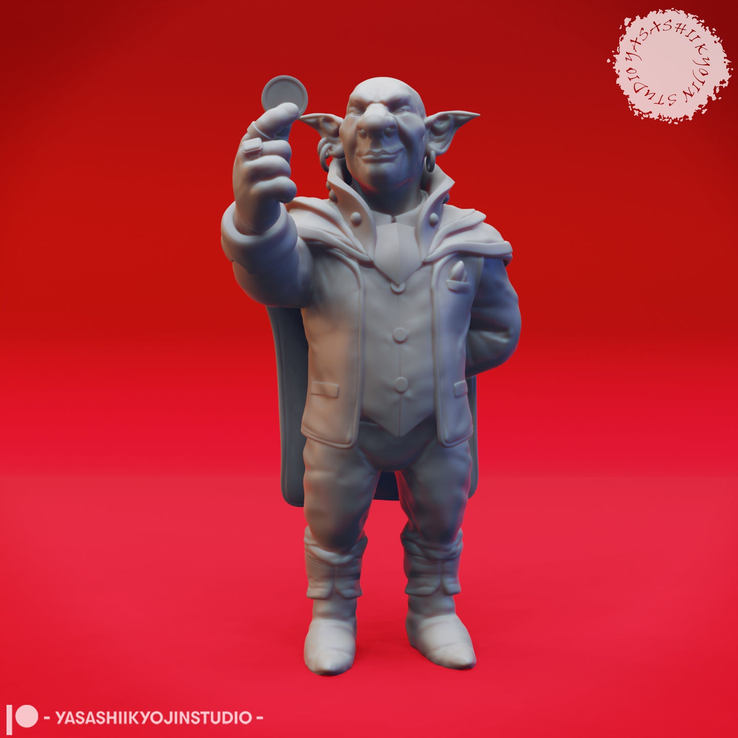 Deep Gnome 06 by Yasashii Kyojin Studios