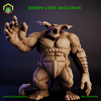 Demon Lord (Angazhan) by The Toadstool Weaver