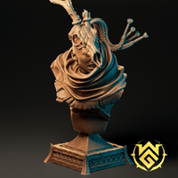 Desert Druid Cai Bust by The Witchguild