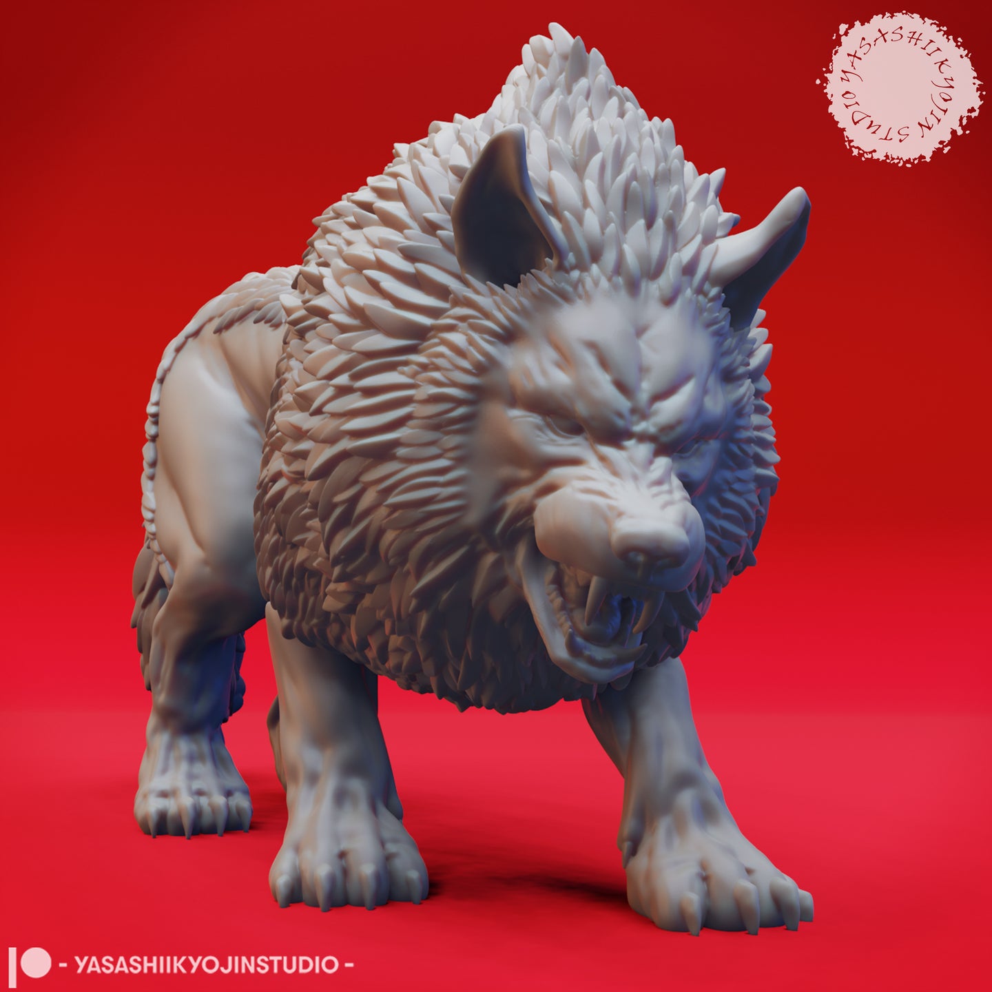 Dire Wolf 01 by Yasashii Kyojin Studios