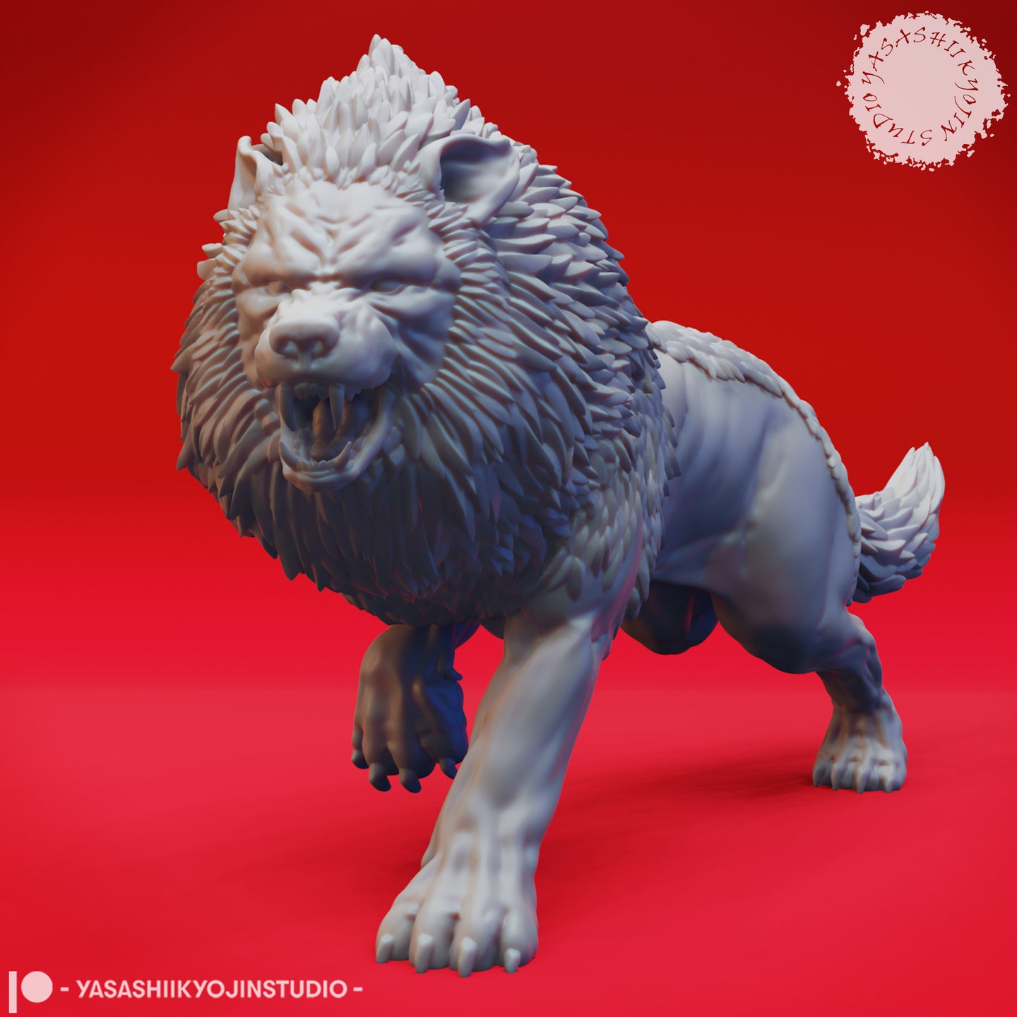 Dire Wolf 02 by Yasashii Kyojin Studios