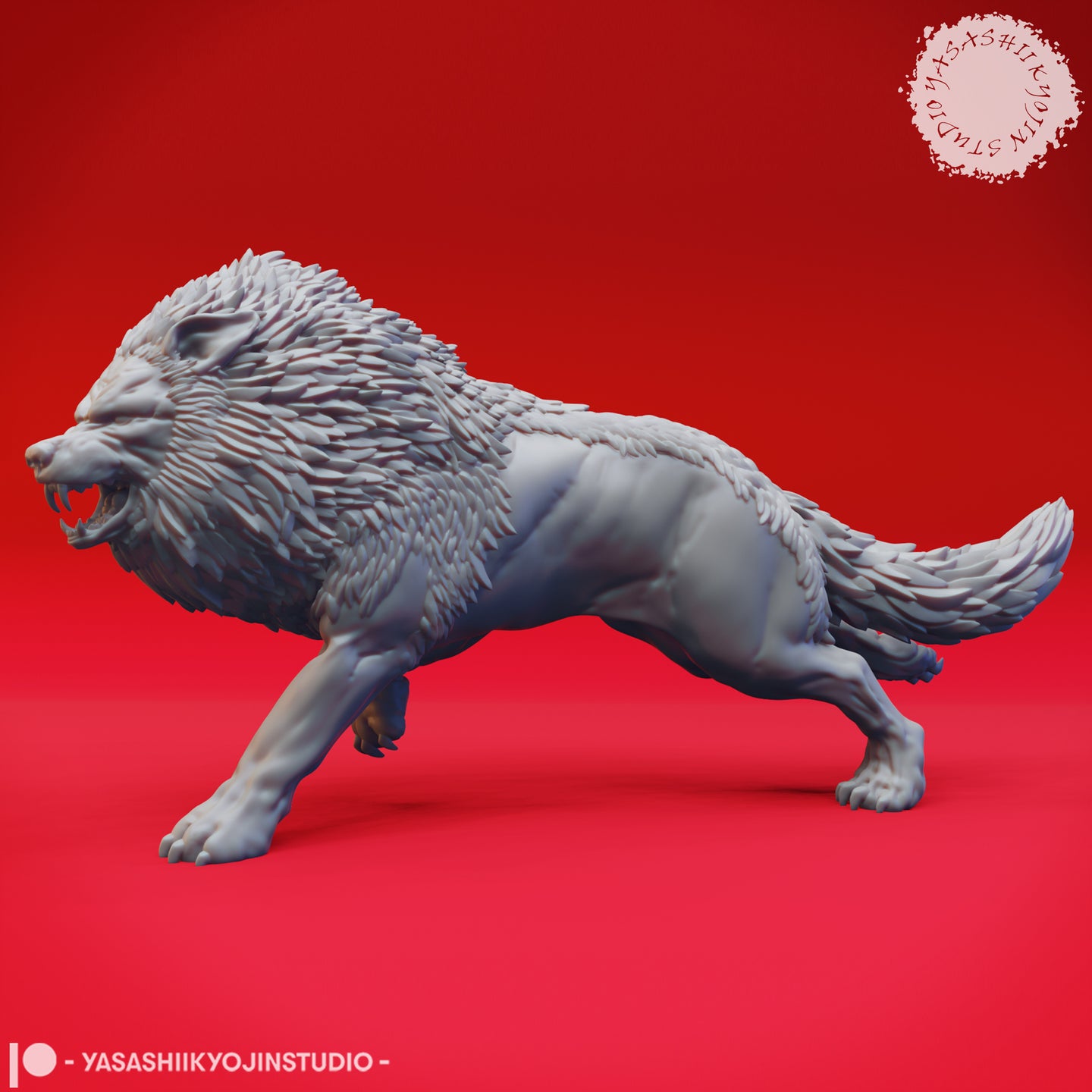 Dire Wolf 02 by Yasashii Kyojin Studios