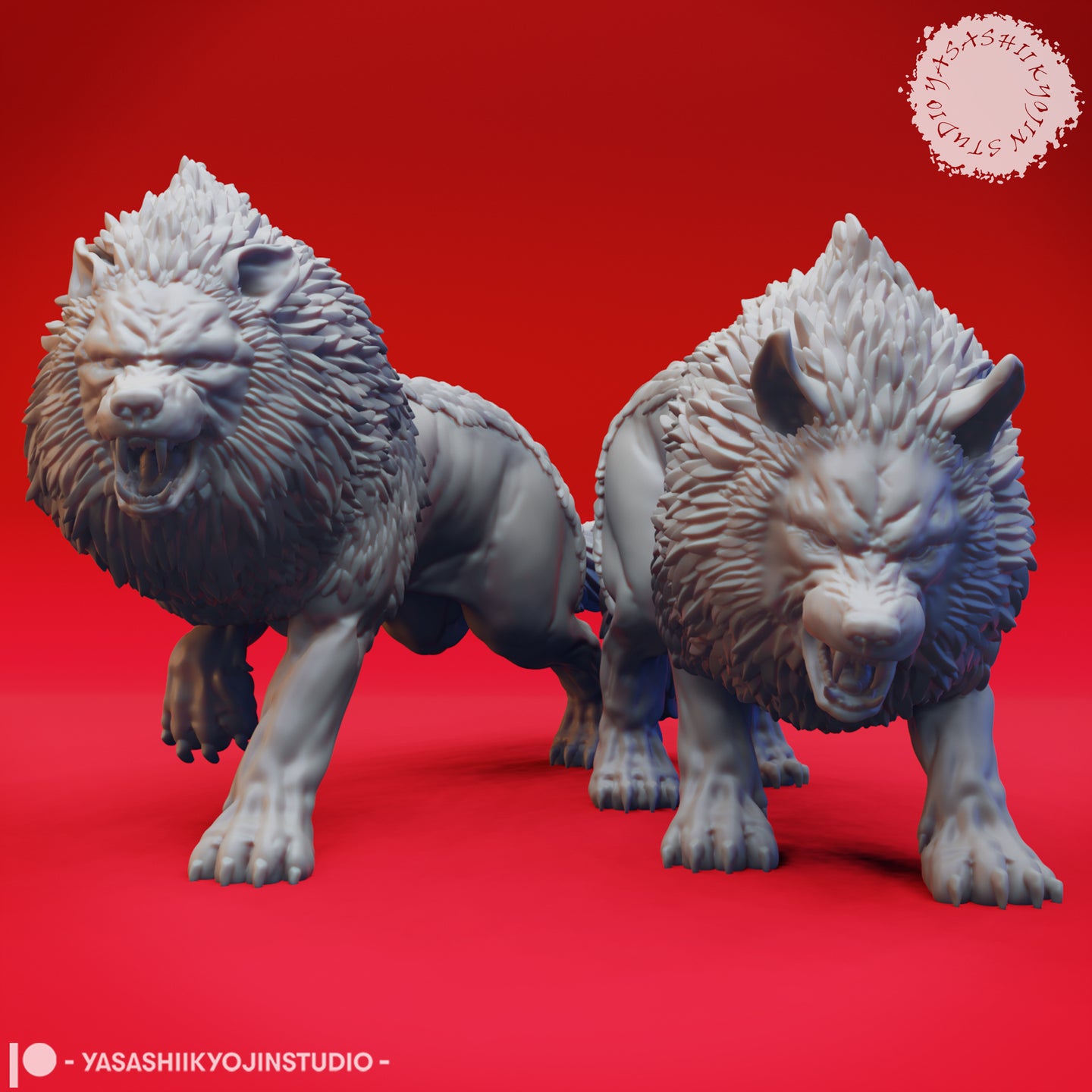 Dire Wolf Bundle by Yasashii Kyojin Studios