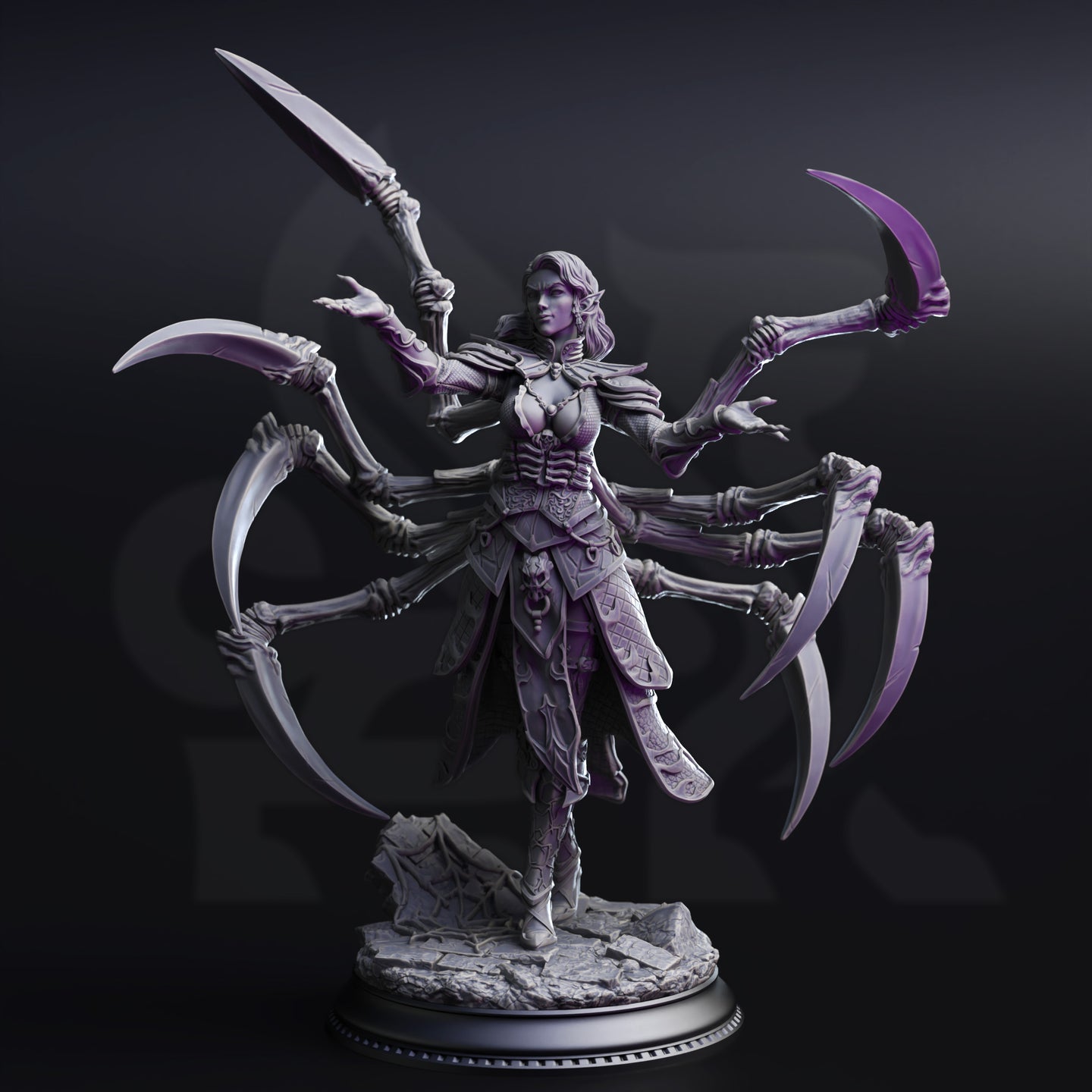 Ascended Drow Sorceress of the Spider (Dirthana of the Void's Embrace) by DM Stash