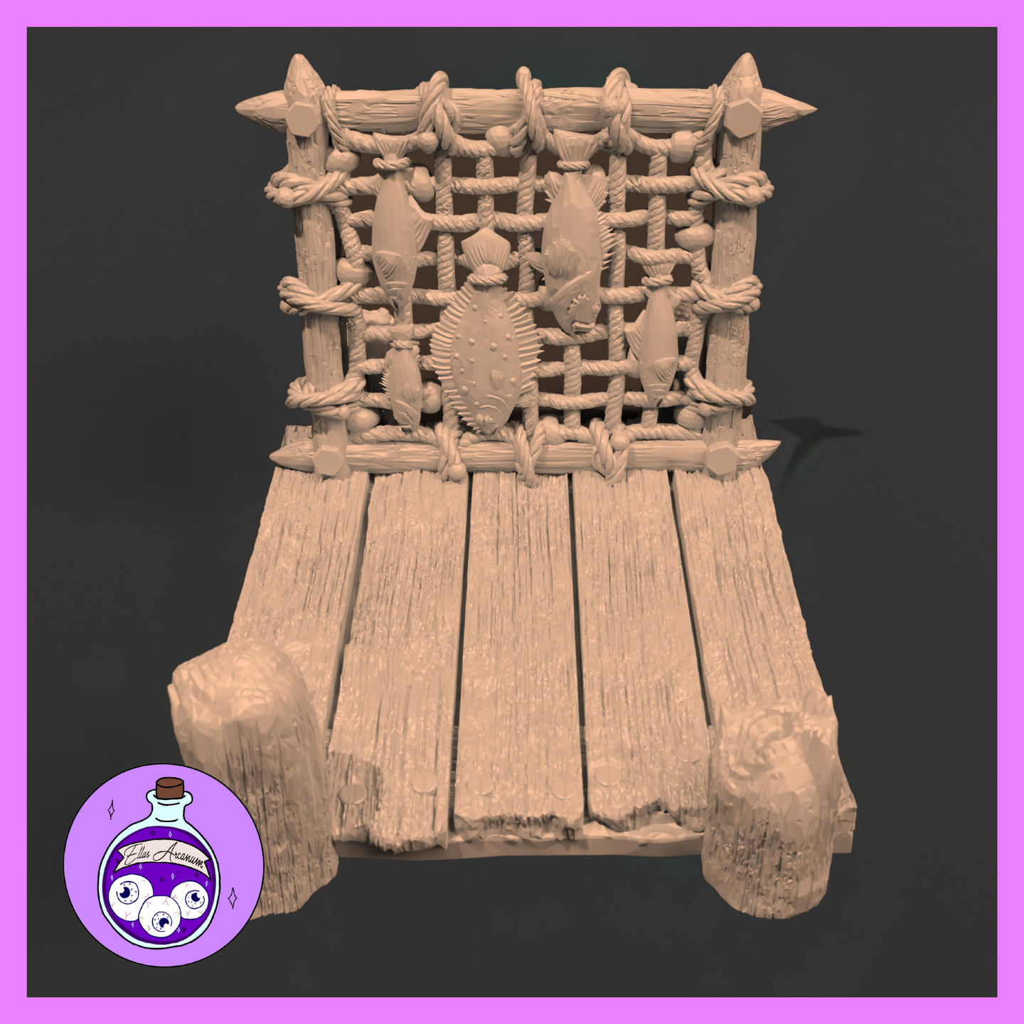 Dock 5 Fish Rack by Ella's Arcanum
