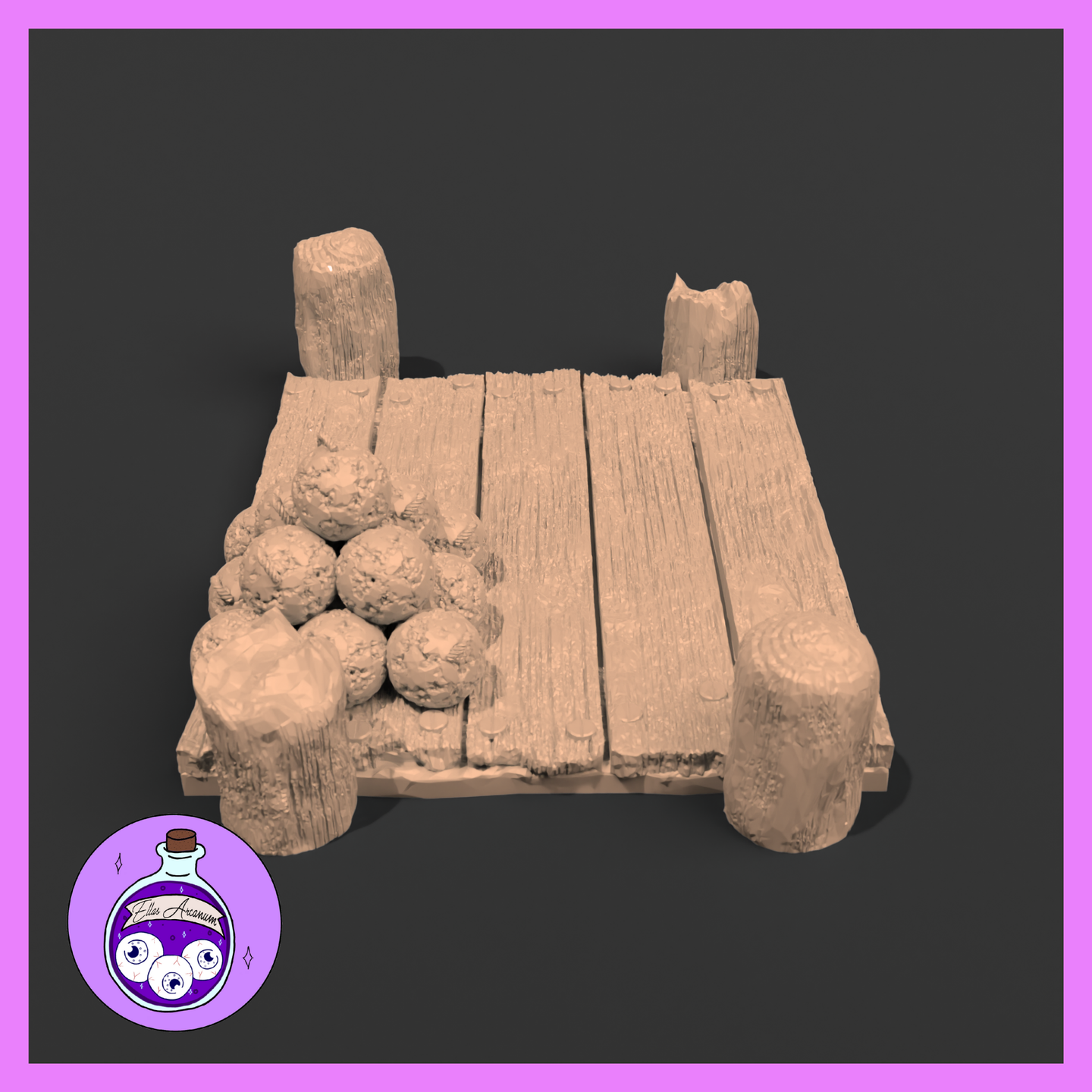 Dock 6 Cannonballs by Ella's Arcanum