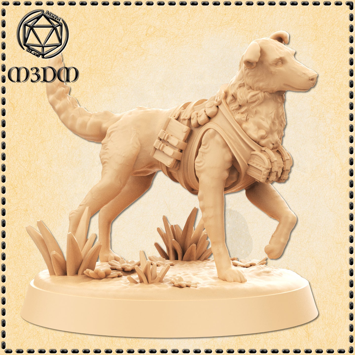 Dog Adventurer by Mia Kay M3DM