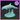 Dolphin miniature leaping above a scenic oval seabed base with kelp clusters, sea anemones, and rounded boulders. Smooth arched body mounted on a slender support column. Sculpt by Ella's Arcanum Minis.