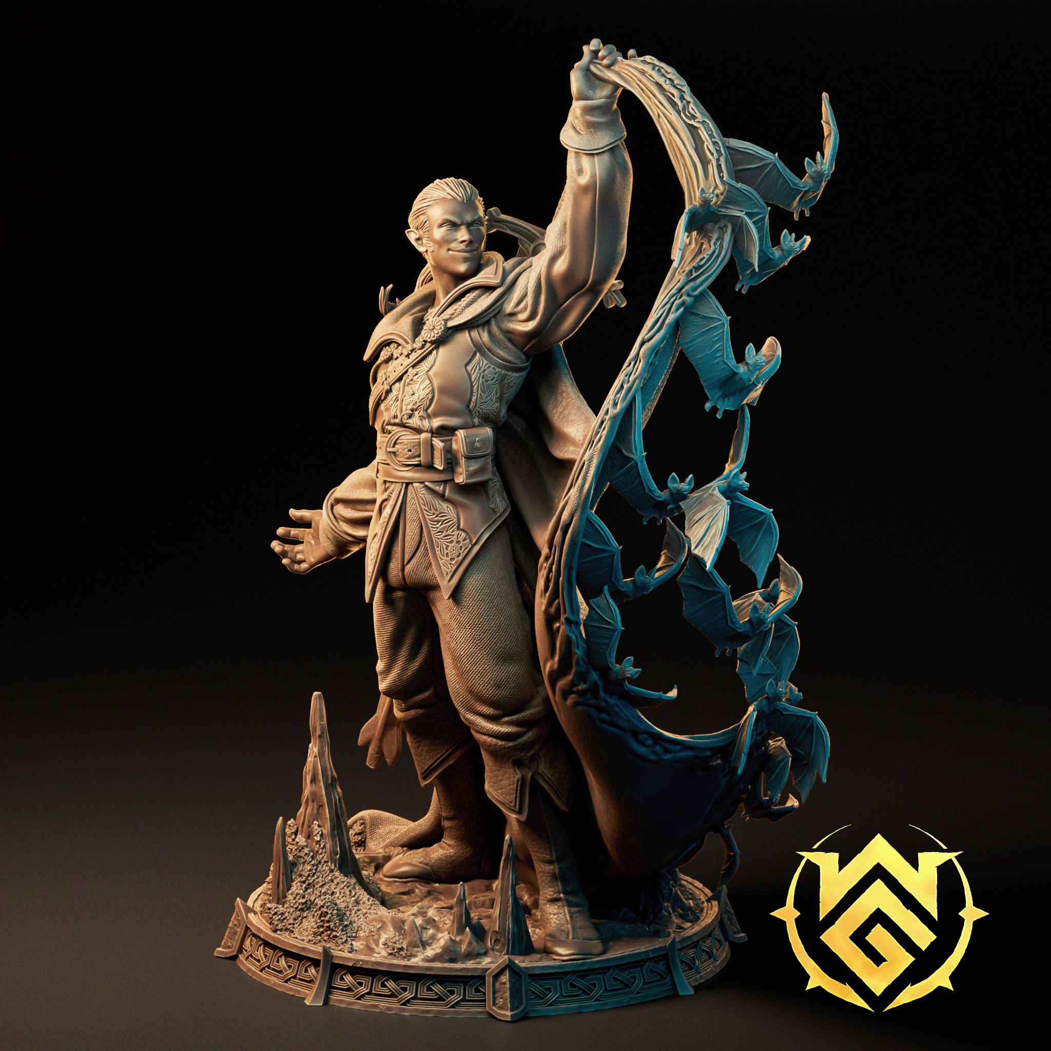 Dorian the Damned (Human Sorcerer) by The Witchguild