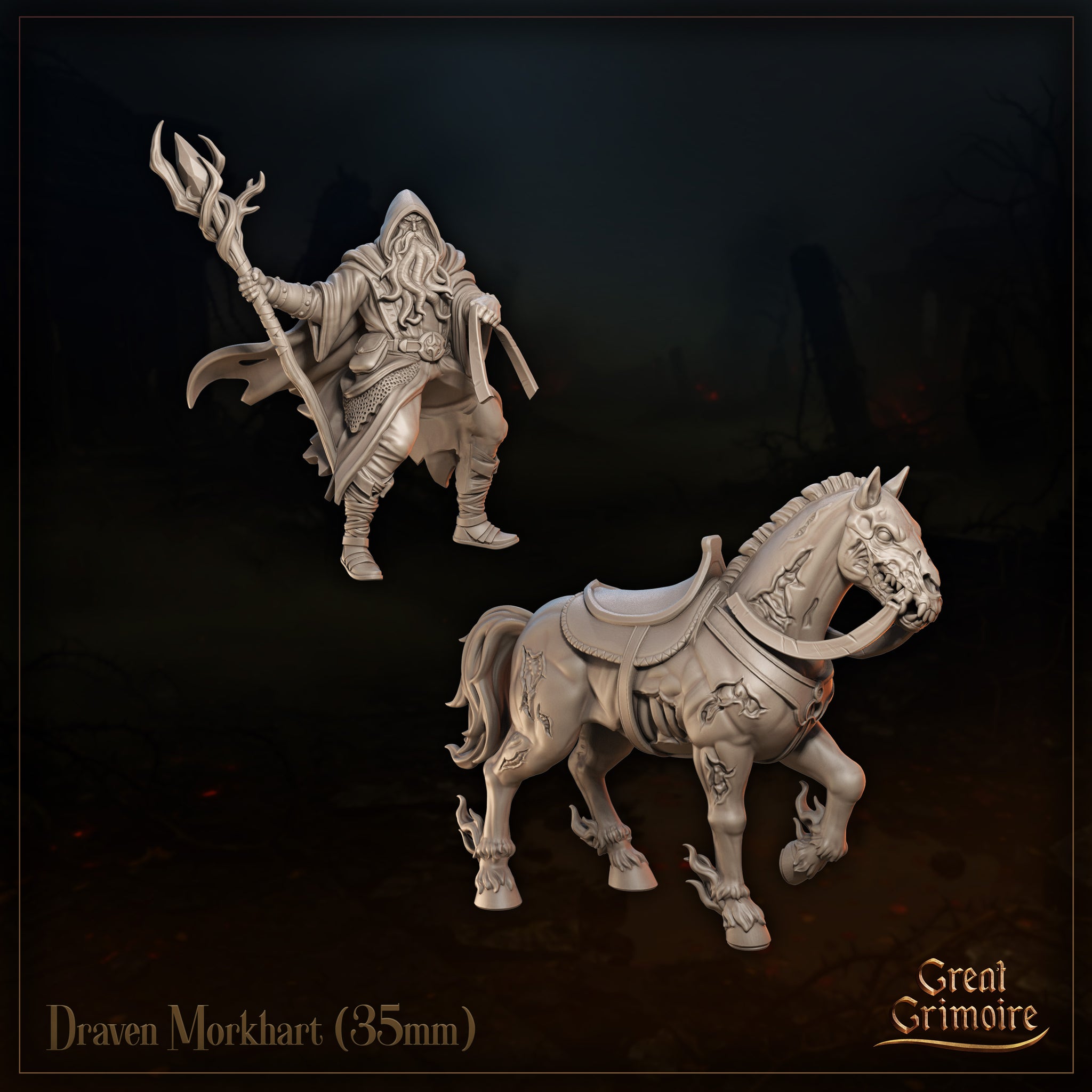 Draven Morkhart by Great Grimoire