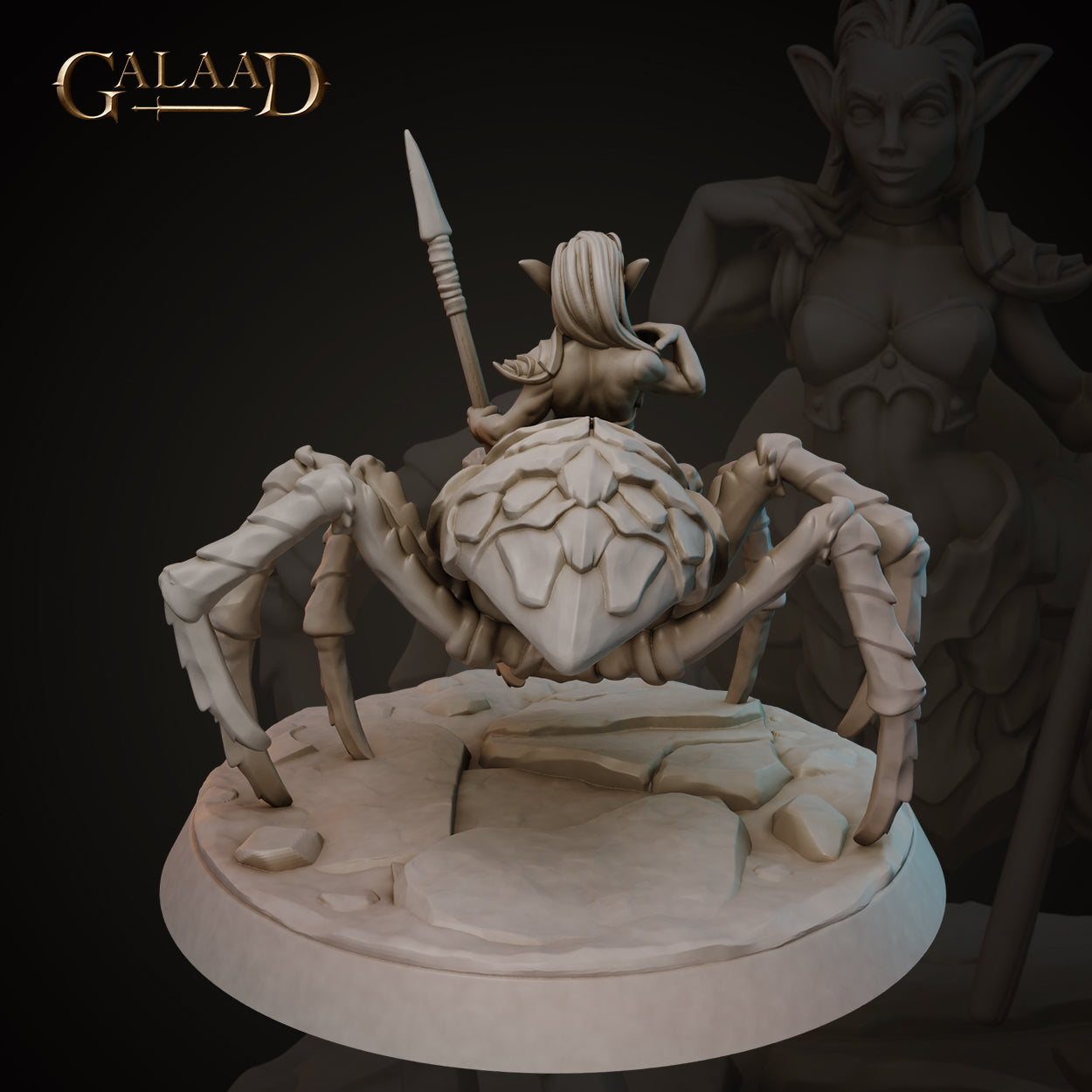 Drider 02 by Galaad Miniatures