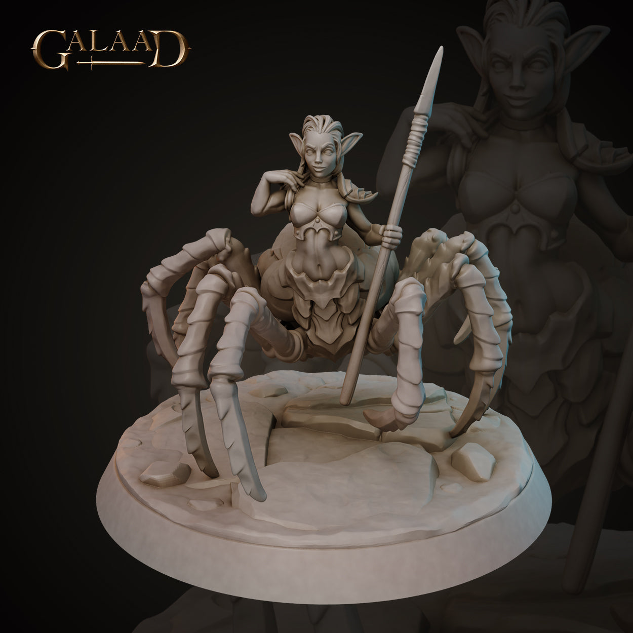 Drider 02 by Galaad Miniatures