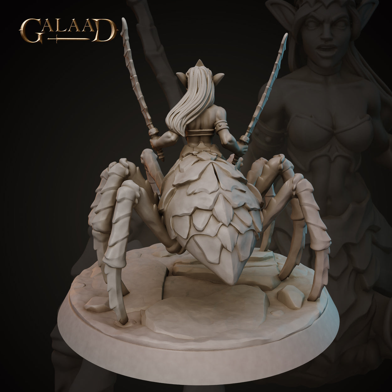 Drider 03 by Galaad Miniatures