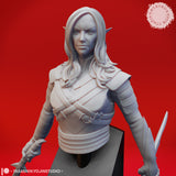 Drow Assassin Bust by Yasashii Kyojin Studios