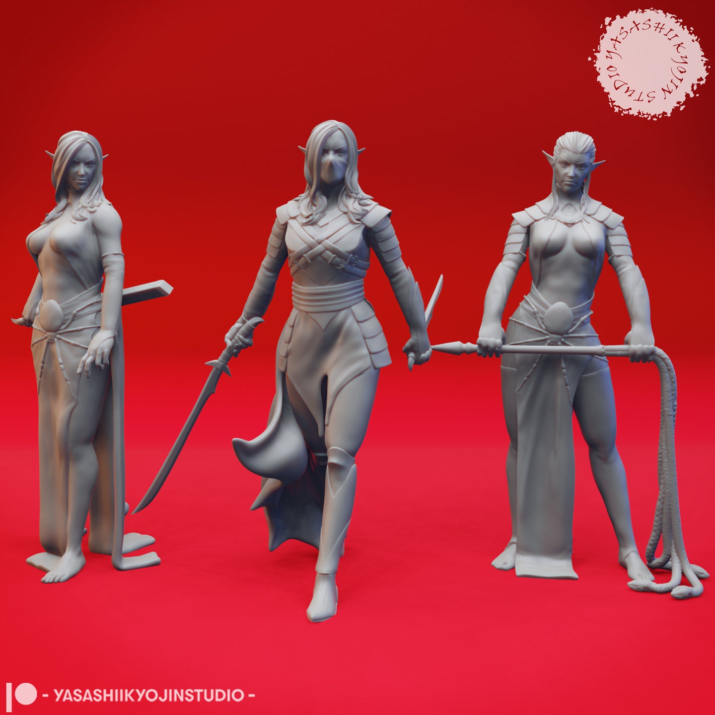 Drow Bundle by Yasashii Kyojin Studios