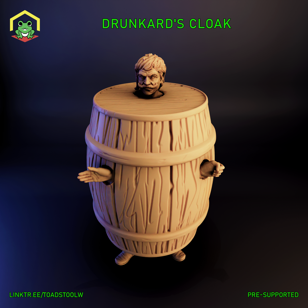 Drunkard Cloak by The Toadstool Weaver