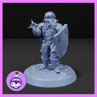 Dwarf Cleric by Ella's Arcanum Minis