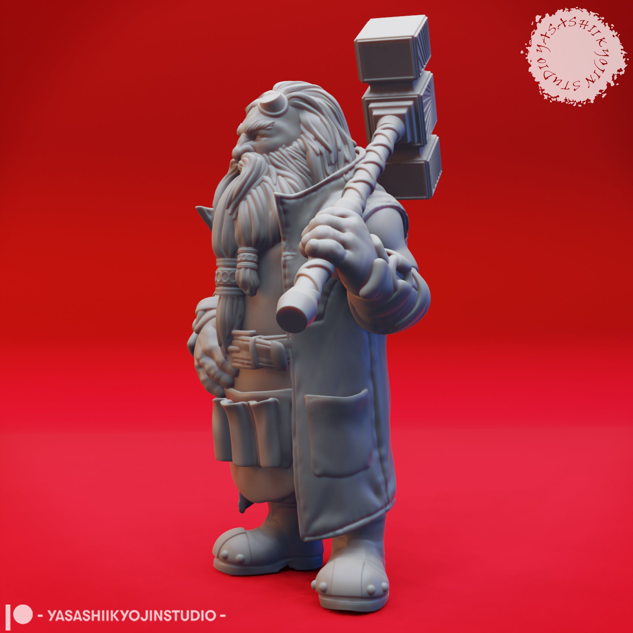 Dwarf - Rockseeker 02 by Yasashii Kyojin Studios