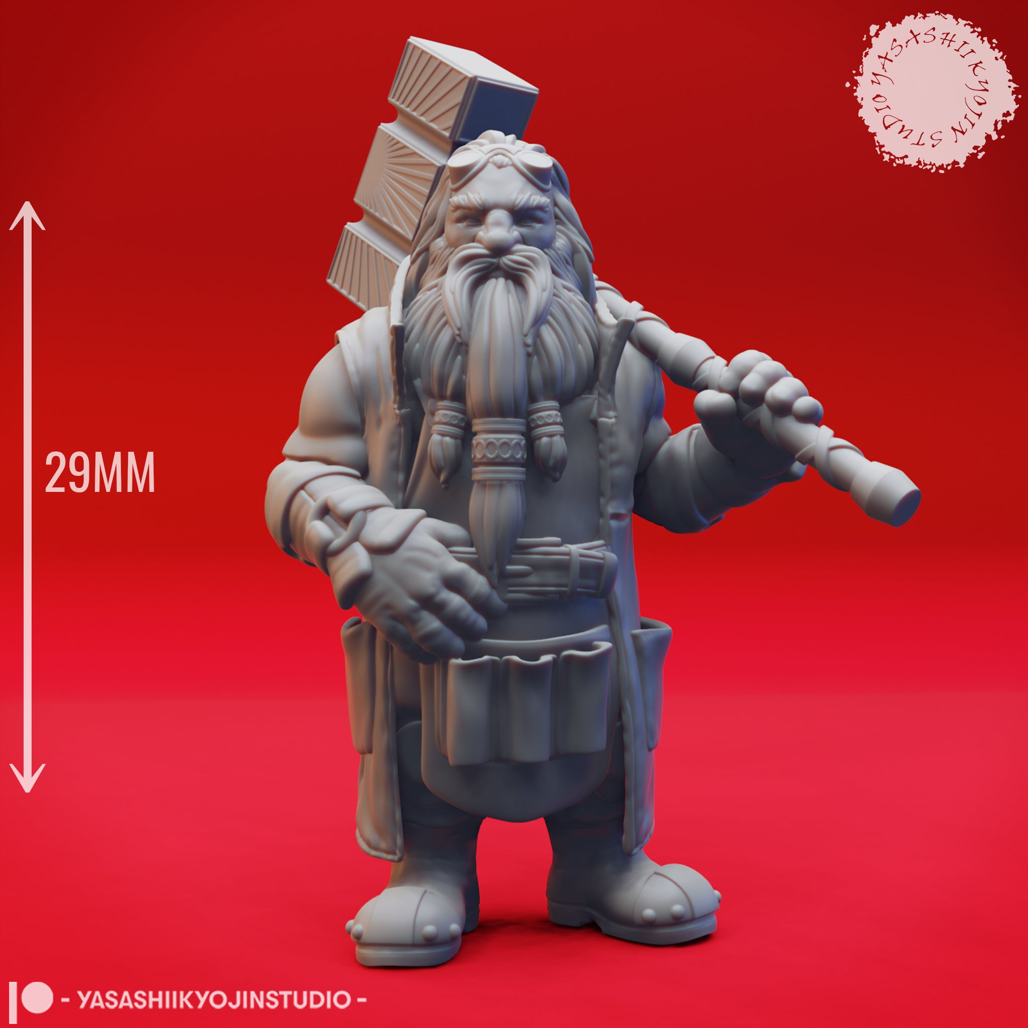 Dwarf - Rockseeker 02 by Yasashii Kyojin Studios