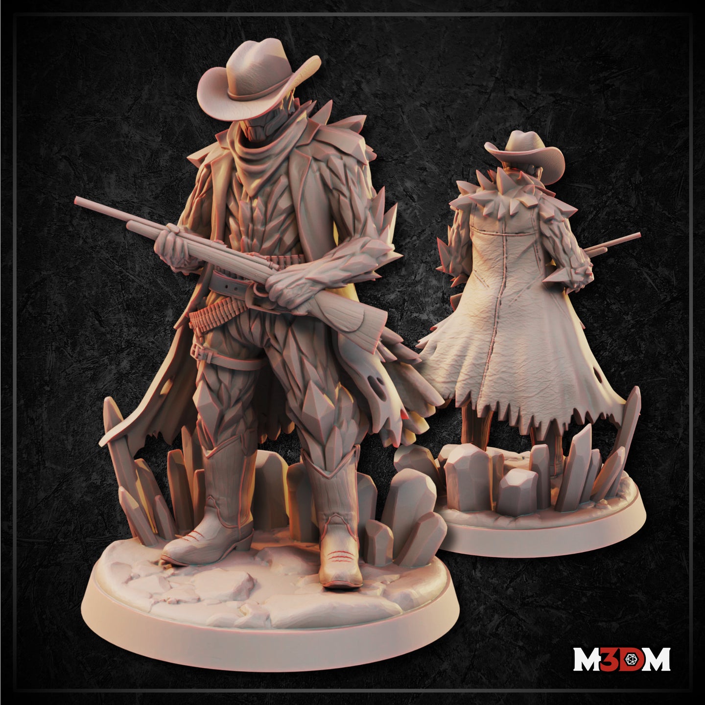 Earth Elemental Cowboy by Mia Kay M3DM