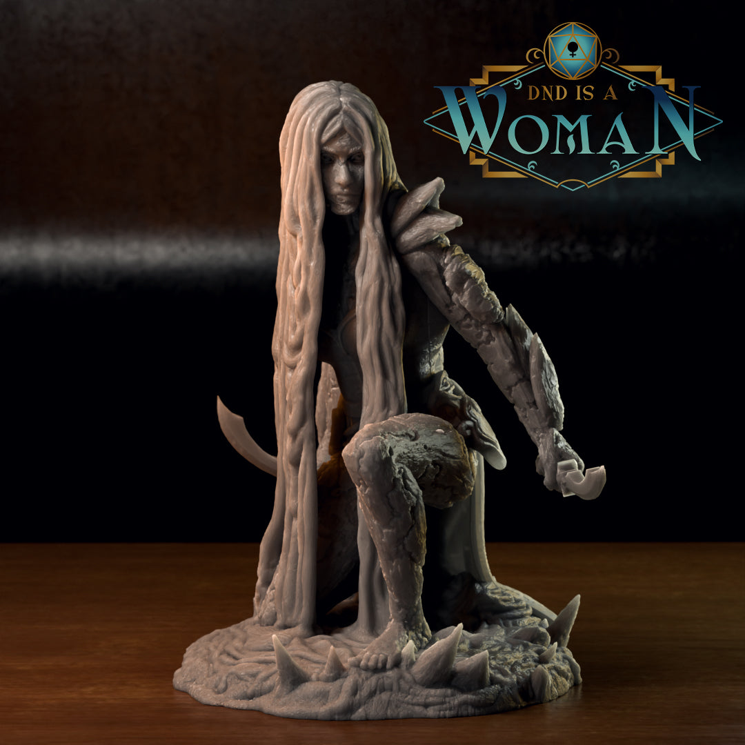 Earth Genasi Rogue - Fiamma by DnD Is A Woman