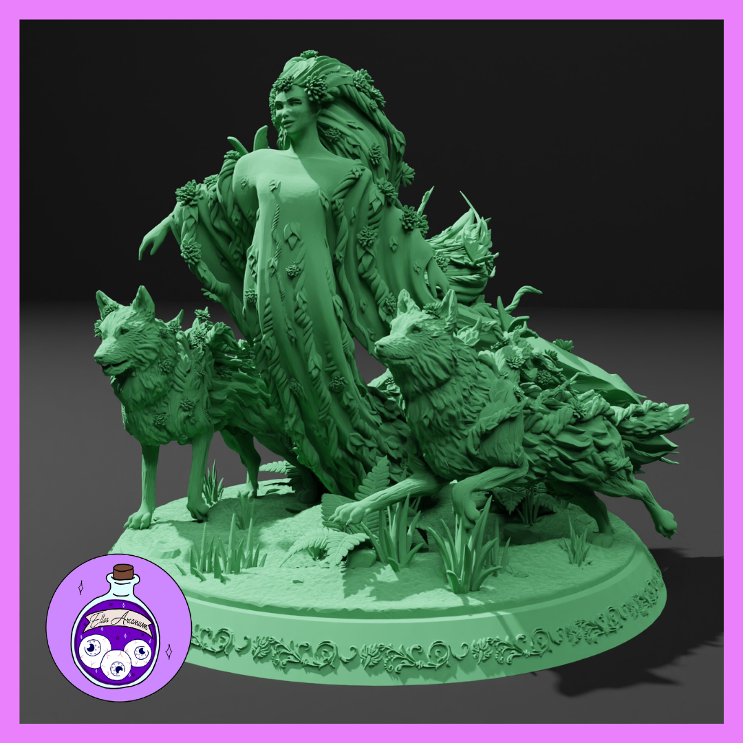 Earthmother Showpiece by Ella's Arcanum Minis