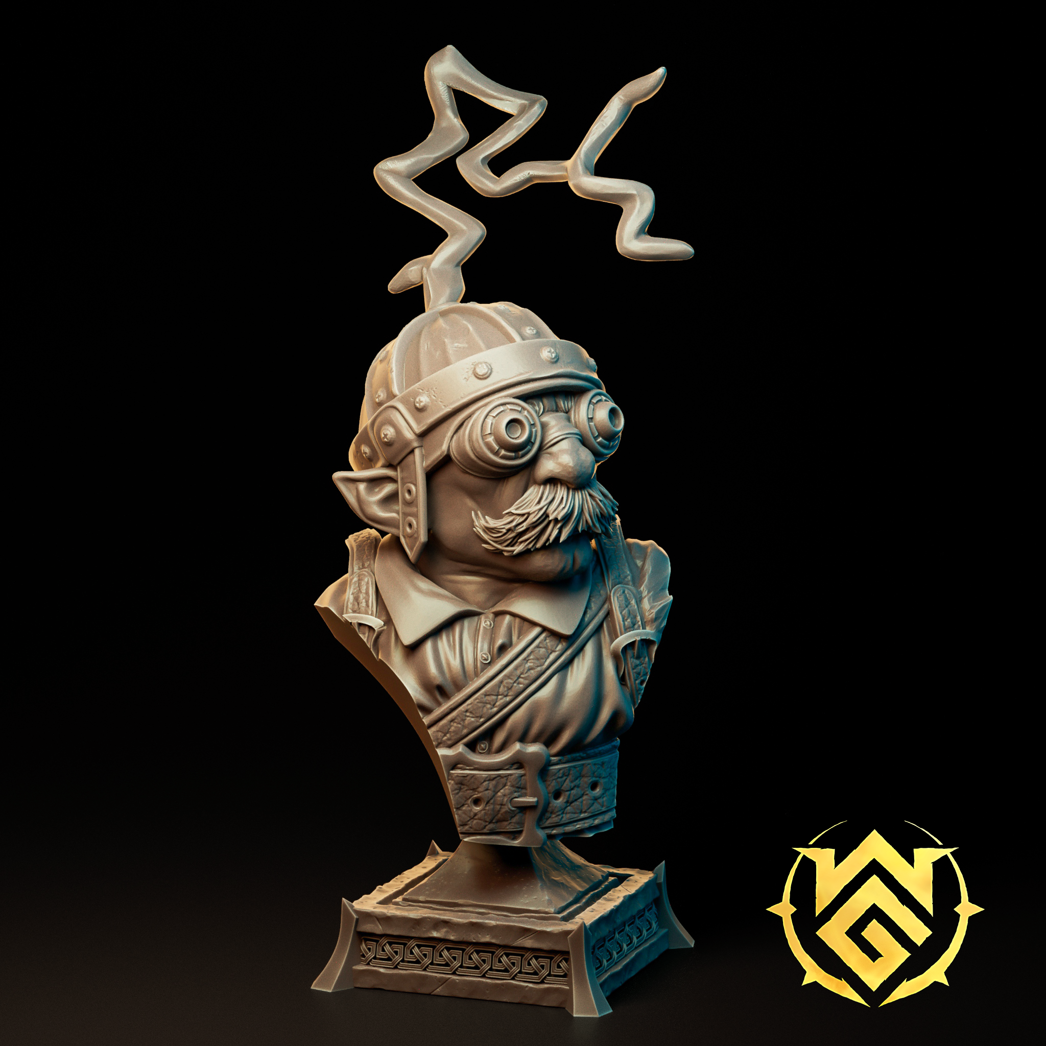 Electromancer Bust by The Witchguild